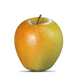 Manzana fresca de la variedad Golden Delicious